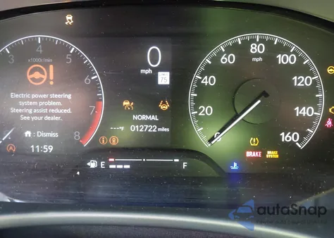 2024 Honda Civic Sport из США, поврежденный, VIN 2HGFE2F55RH554798